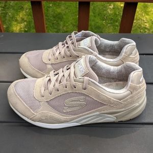 Skechers Taupe Sneakers Women's 7.5 Memory Foam